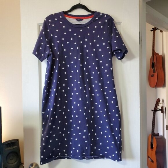 🌞 Navy Polka Dot Dress - Picture 2 of 6